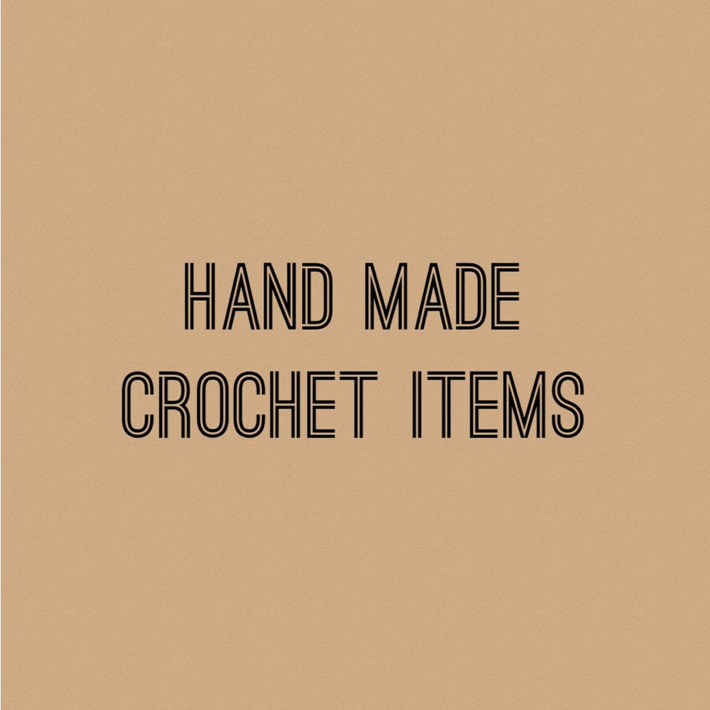 Handmade Crochet Items
